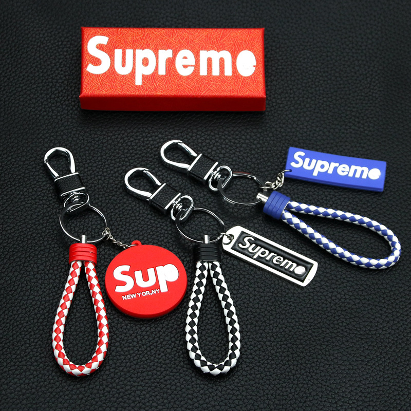 Tide brand key chain Supreme pendant car...