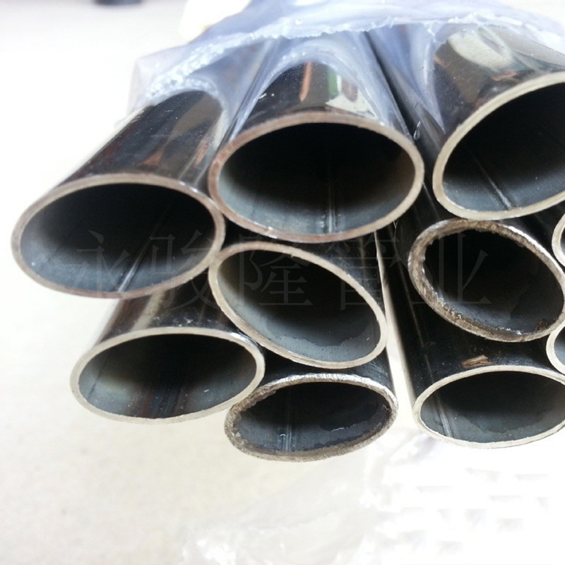 不锈钢椭圆管子规格 304异型焊管25*48*1.5mm 异形管图片
