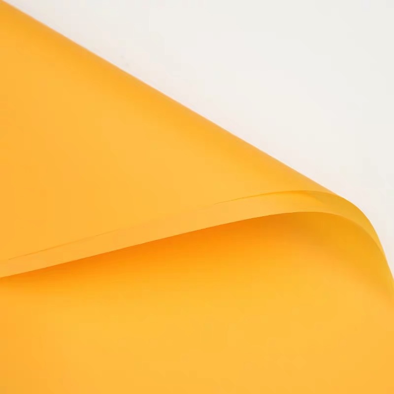 Papel liso coreano de color sólido papel de miel papel floral papel de embalaje de flores papel de regalo floral papel de regalo de ramo coreano