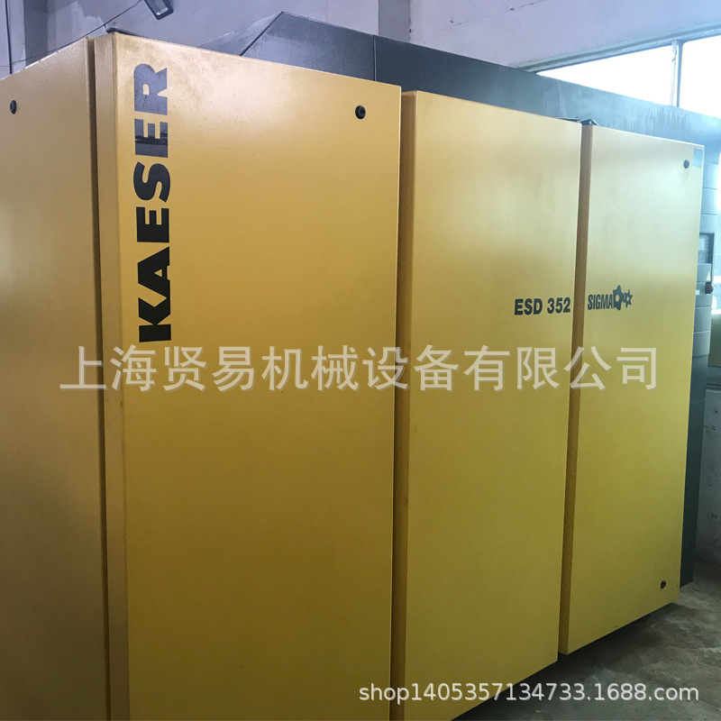 『租售』二手凯撒双螺杆空压机管道装置打压试压通球干燥管道吹扫