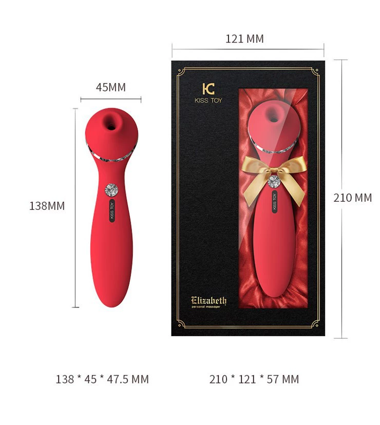 KISSTOY Elizabeth Vibrator Polly Magic Sucking Sexy Vocal Egg Women's Masturbation Device Adult Products