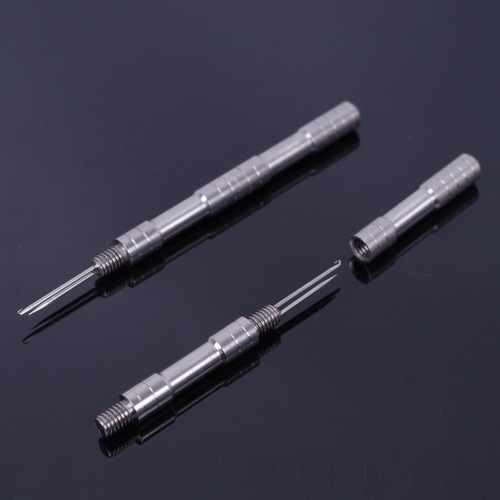 Copper sub-line knotting device, fishing line hook tying device, line tying device, fishing knotting device, fishing gear wholesale