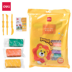 Powerful 67851 Clay Set Toy Rubber Eraser 24 Color Lightweight Clay Set Children's Clay Toy