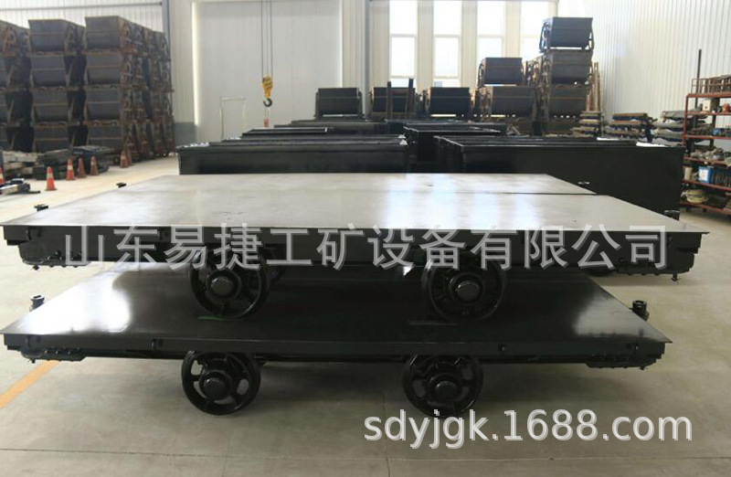 MPC2高强度矿用平板车   MPC-2煤矿用平板运输车