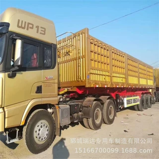空气悬挂厢式半挂车 13米厢式货车 承载能力强
