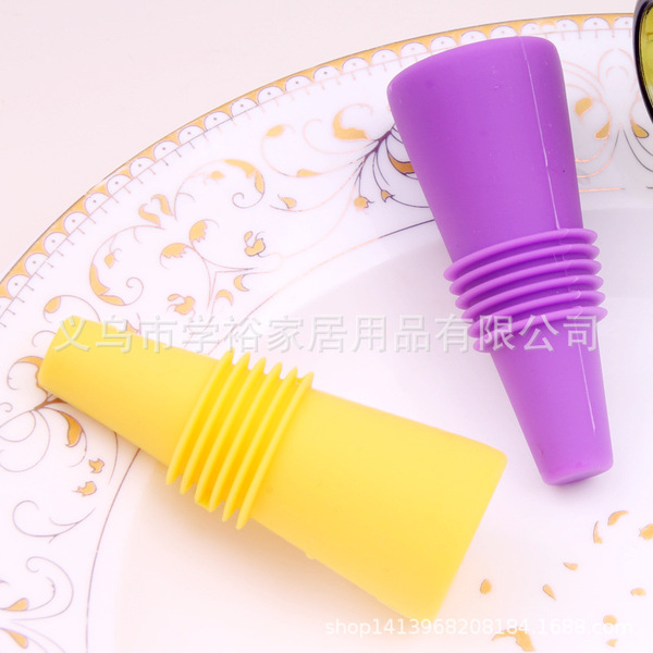 silicone creative bottle stopper sealed