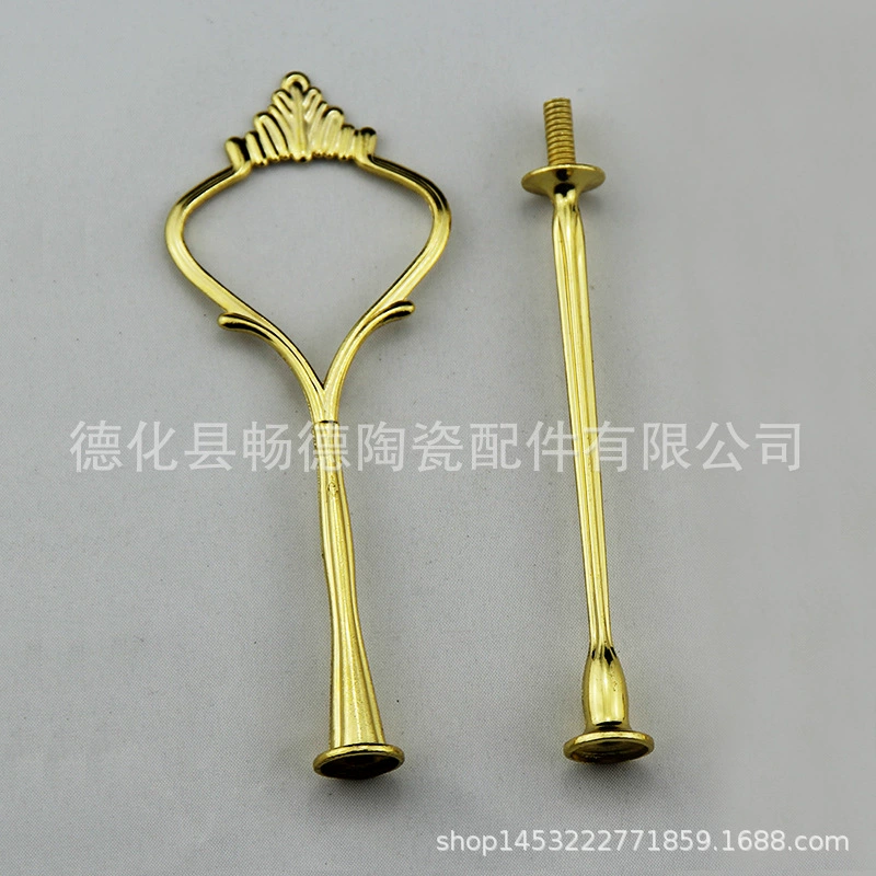 Spot supply of fruit disk rack fruit plate double -layer bracket bracket bracket dish plate accessories ceramic accessories
