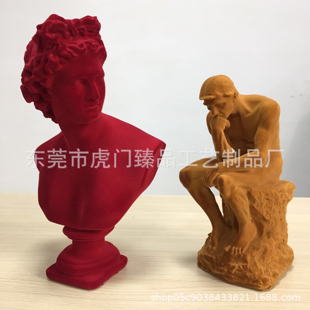 虎门植绒厂直供各种材质立体植绒手工植绒静电植绒喷绒加工