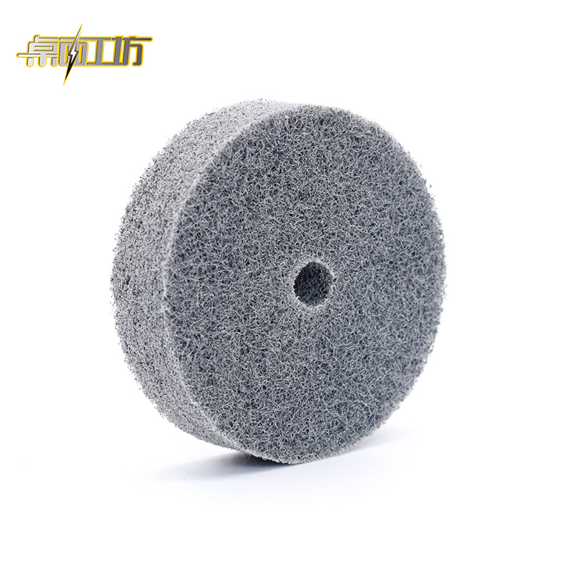 桌面工坊迷你台式抛光砂轮机3英寸尼龙抛轮