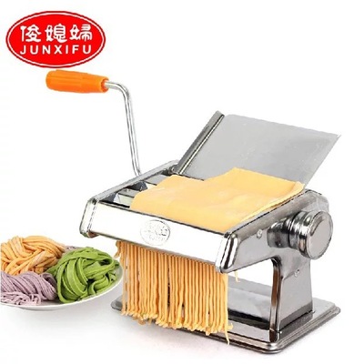 Jun wife household small-scale multi-function Pressure machine stainless steel Manual Noodle machine Dumplings Wonton skin machine