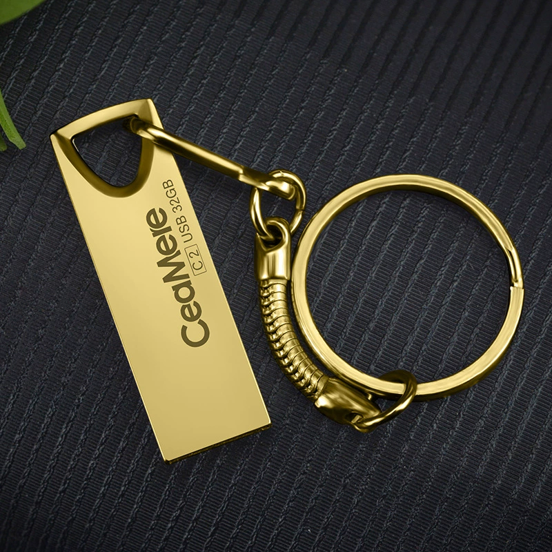 Металлический флеш-накопитель USB высокой скорости оптовая продажа индивидуальный дизайн подарок на день рождения 8Г, G16, 32Г, G64, 64Г