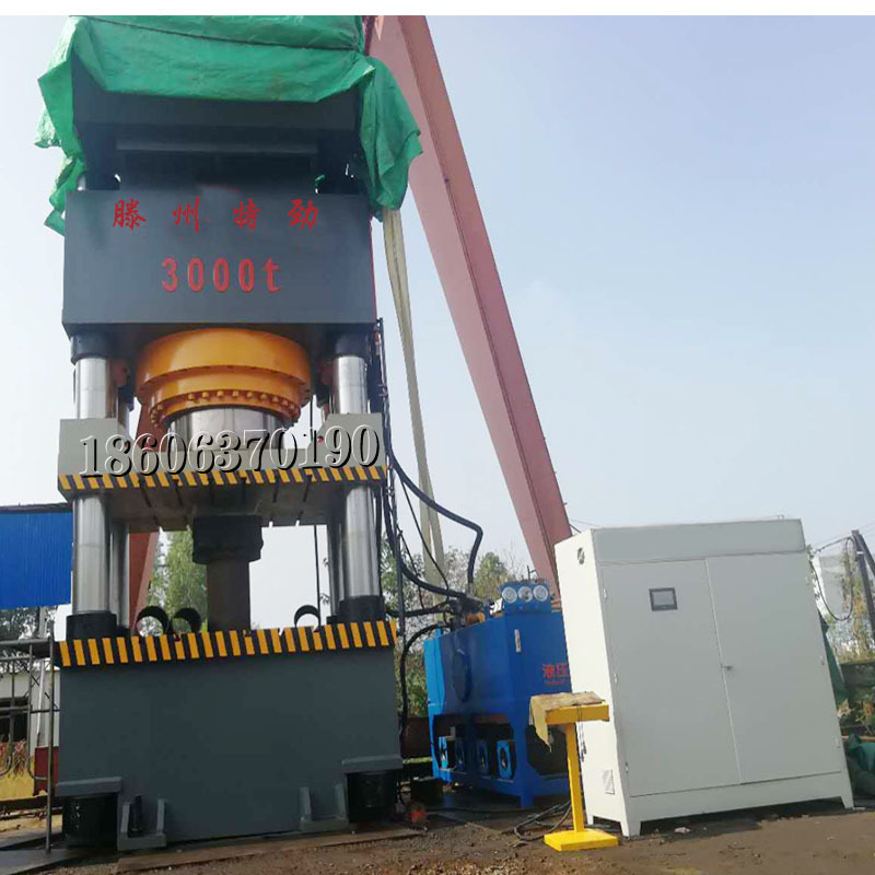 3000吨四柱液压机 金属粉末液压机 铁粉配重块成型液压机 油压机