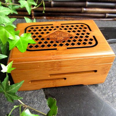 新款精品竹包装竹炭收纳盒环保镂空竹炭收纳盒新款特价竹碳包装|ru