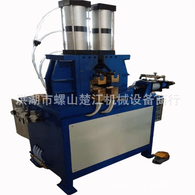 Hubei Makeup Table Profile Frame Resistance Welding Machine Brass Copper Rod Butt Welding Splicing Machine