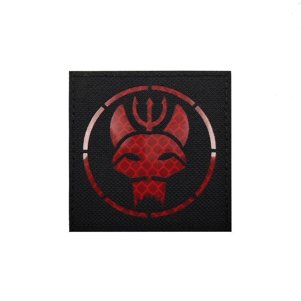 All -Black Seal Assault Team Montelling Chapter Texas Seal Tripidal Magic Magic Rider Infrared Night Visual Anti -Light Sticker