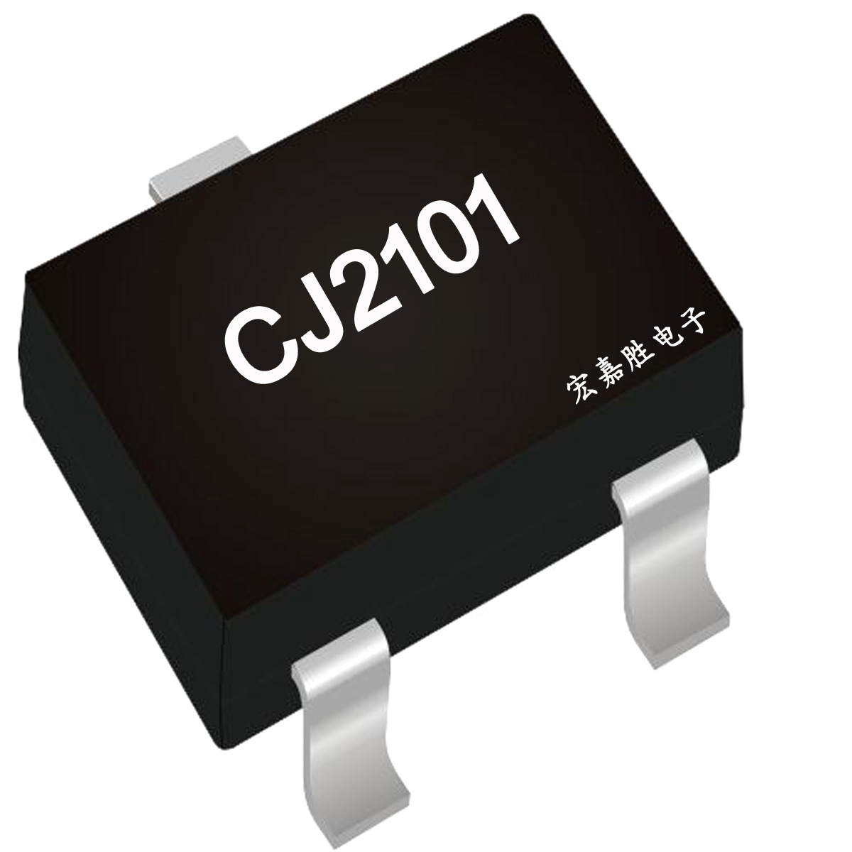 国产场效应三极管CJ2101 丝印TS1 SOT-323贴片三极管 MOS管