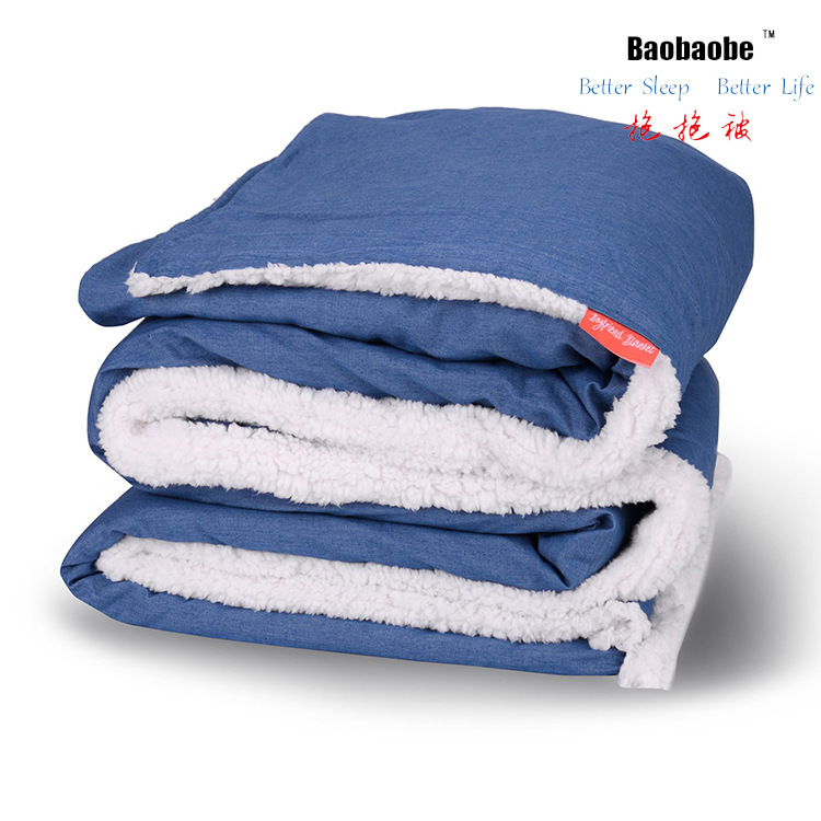 廠家供應加權毯子  專業個性定制各種加權棉被 weighted blanket