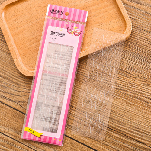 Magic Beauty Lace Double Eyelid Sticker Natural Invisible Seamless Eyelid Sticker Mesh Mesh Olive Shape Eyelid Sticker