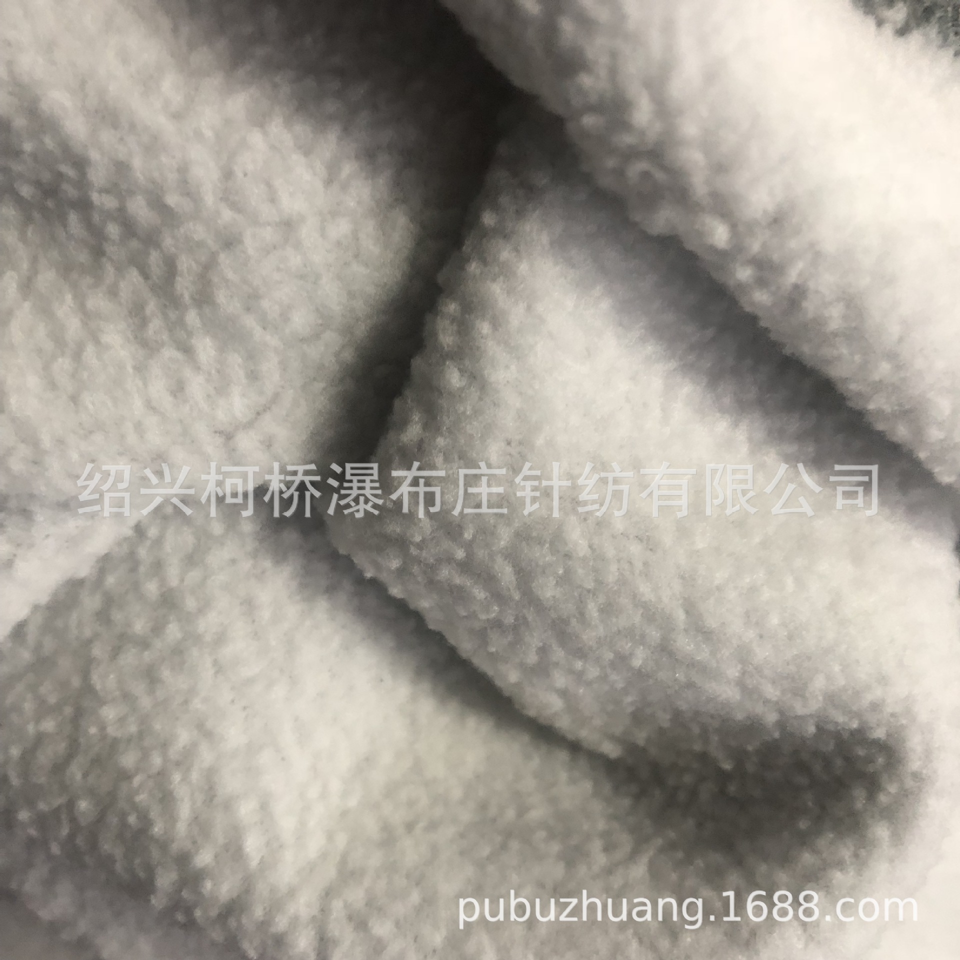 厂家直销针织全涤阳离子无弹双面机摇粒绒