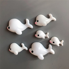 創意可愛海豚鯨魚卡通動漫兒童早教冰箱貼磁貼吸鐵石白板黑板貼