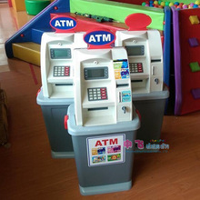 ATM取款机 儿童娃娃家自动存取款机创意大号密码箱生日礼物包邮