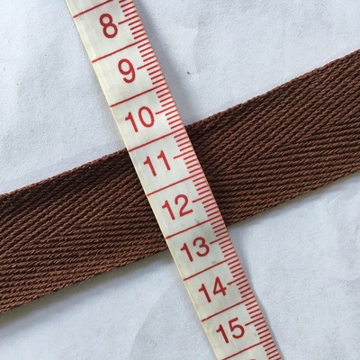 2.2CM 棉 人字帶 包邊條 環保優質箱包 服裝輔料 黑色彩色 包邊帶