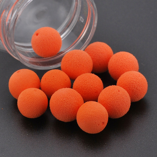 Floating water fishing bead bait Sichuan bead fishing method wild carp fishing large buoyancy reverse bottom reservoir fishing European foam beads