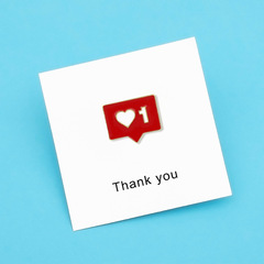 Love brooch female corsage cute Japanese anime badge cartoon badge ins trendy personalized decorative pin accessories