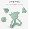 Children's three dimensional cartoon silica gel teether, chewy toy for mother and baby