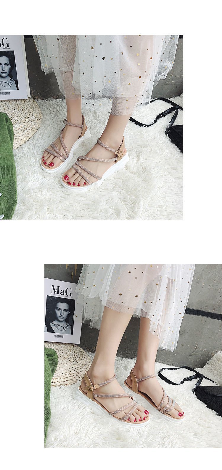 Chaussures été pour femme en TPR - Ref 3346697 Image 15