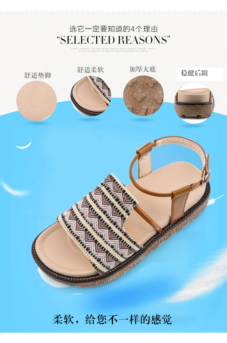 Chaussures été pour femme en Caoutchouc - Ref 3346875 Image 10