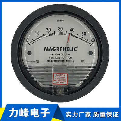 Grace MAGRFHELIC Differential Pressure Gauge 2000 type 0-60PA Differential pressure gauge circular Pointer Pressure table