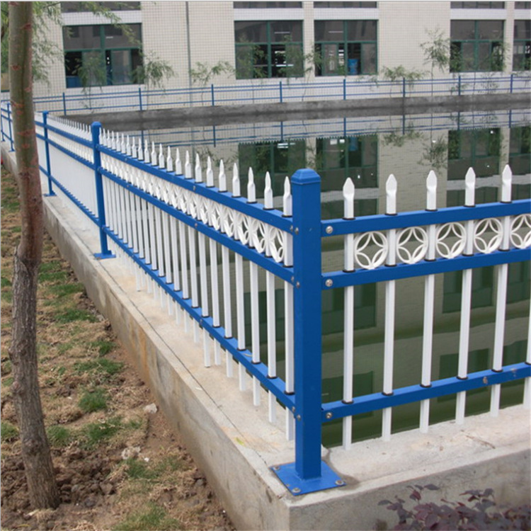 锌钢护栏厂家现货 小区庭院别墅锌钢护栏批发 锌钢铁艺厂区护栏