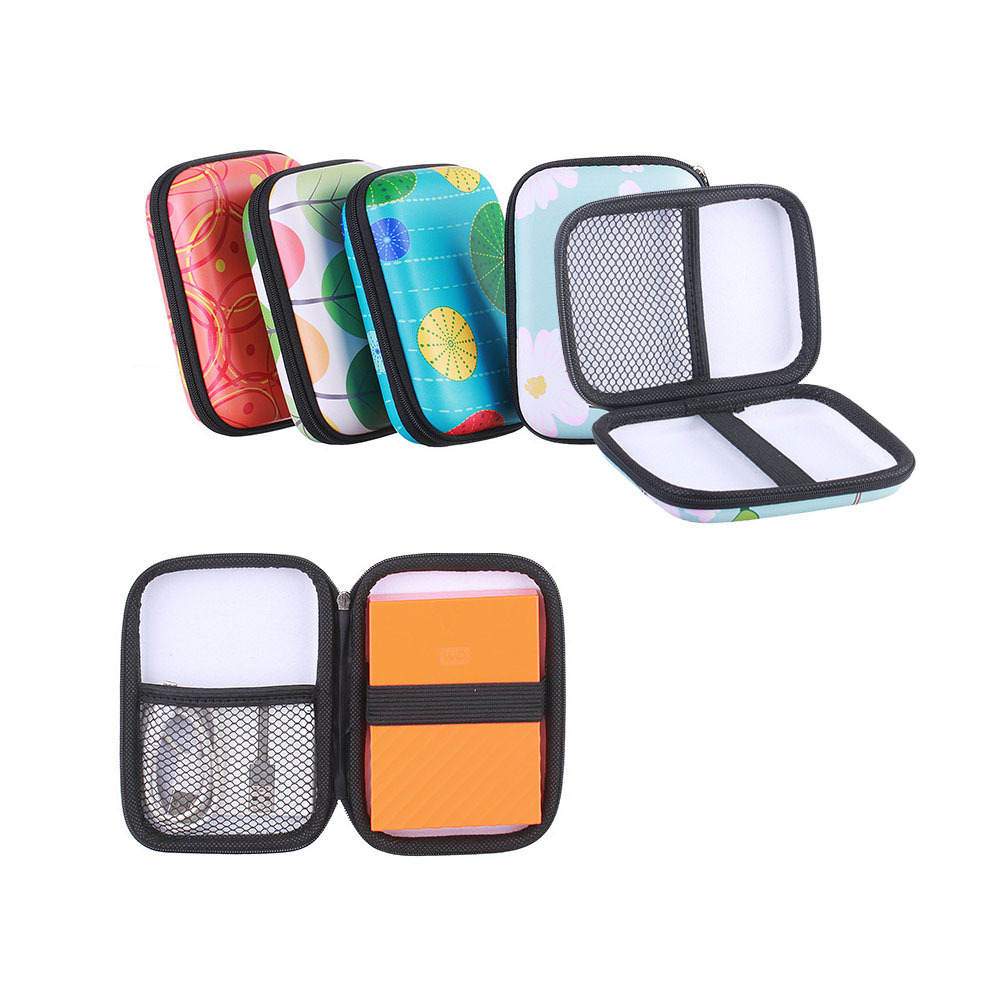 适用于希捷WD防震包数码彩印收纳包 2.5寸硬盘包 东芝硬盘 可定制