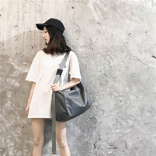 Fitness bag luggage bag yoga bag large capacity foldable short-distance women's travel bag men's sports bag logo