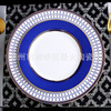 Classic tableware, set, dinner plate, paper napkins, simple and elegant design, European style, American style