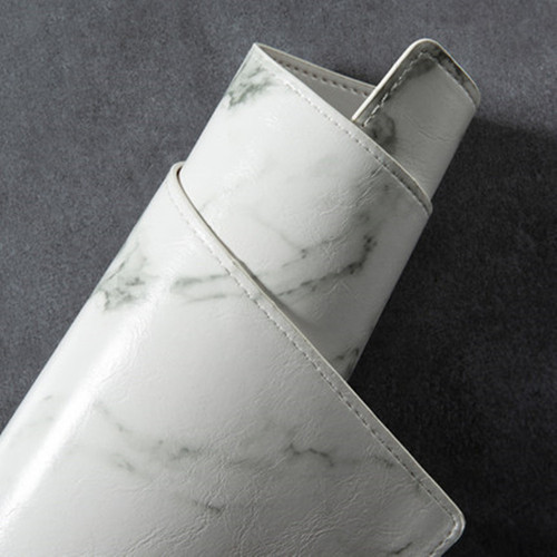 Factory direct sales ins Nordic marble leather placemat insulation mat anti-scalding table mat waterproof and oil-proof western place mat