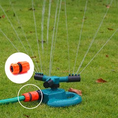 4 points plastic quick water pipe joint garden watering garden water pipe joint accessories garden irrigation