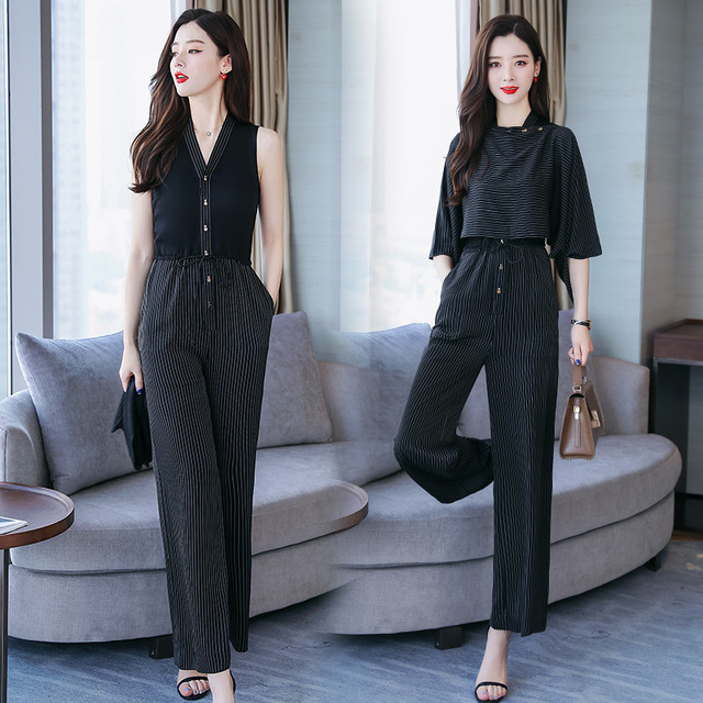 New Spring Including Two-piece Suit of Waist Couplet Pants 