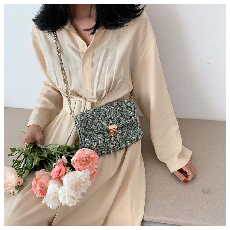 375g Weight Lock clasp Closure Type Single Shoulder Strap Strap Type Straw Bag Bags Type Travel, Street, Shopping Occasion Braid Material Color Block Pattern All Seasons, Spring&Summer Season Women's Gender Cute, Vacation Style Square Shape Women's Braid Color Block Cute Vacation Square Lock Clasp Straw Bag 17