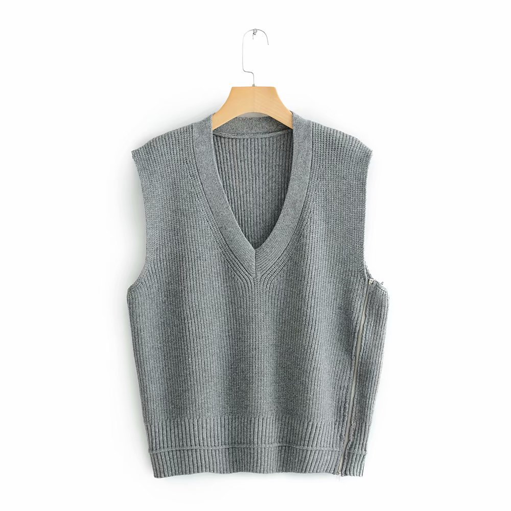 Gilet femme en Tricot - Ref 3317359 Image 3