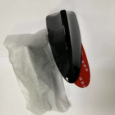 Car decoration shark fin vehicle antenna - black-opp-bag