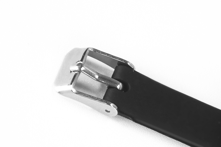 Fashion Letter Silica Gel Titanium Steel Handmade Bangle 1 Piece