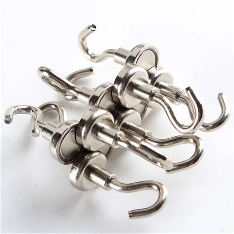 D25mm磁性挂钩 强力钕铁硼磁性吊环 锅磁挂钩组件RPM-E25