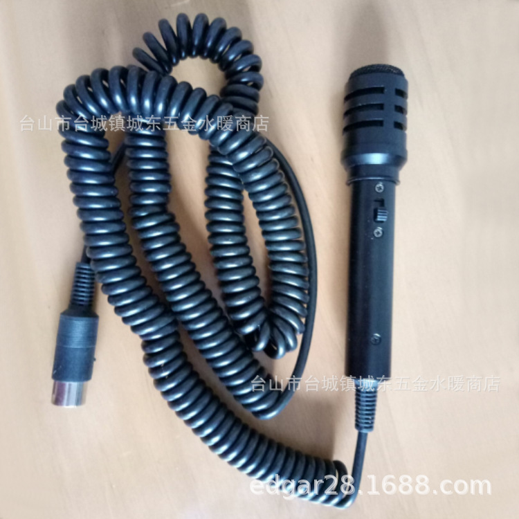 单芯二芯三芯四芯线麦克风电脑Ｋ歌调音台功放车载弹簧线话筒|ms