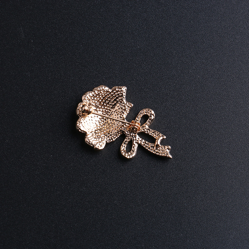 11g Weight Brooches Classification Daily Occasion Alloy Material Mother'S Day Festival Flower Pattern Women's Gender Plating Design Elegant Style Elegant Flower Alloy Plating Women's Brooches 26