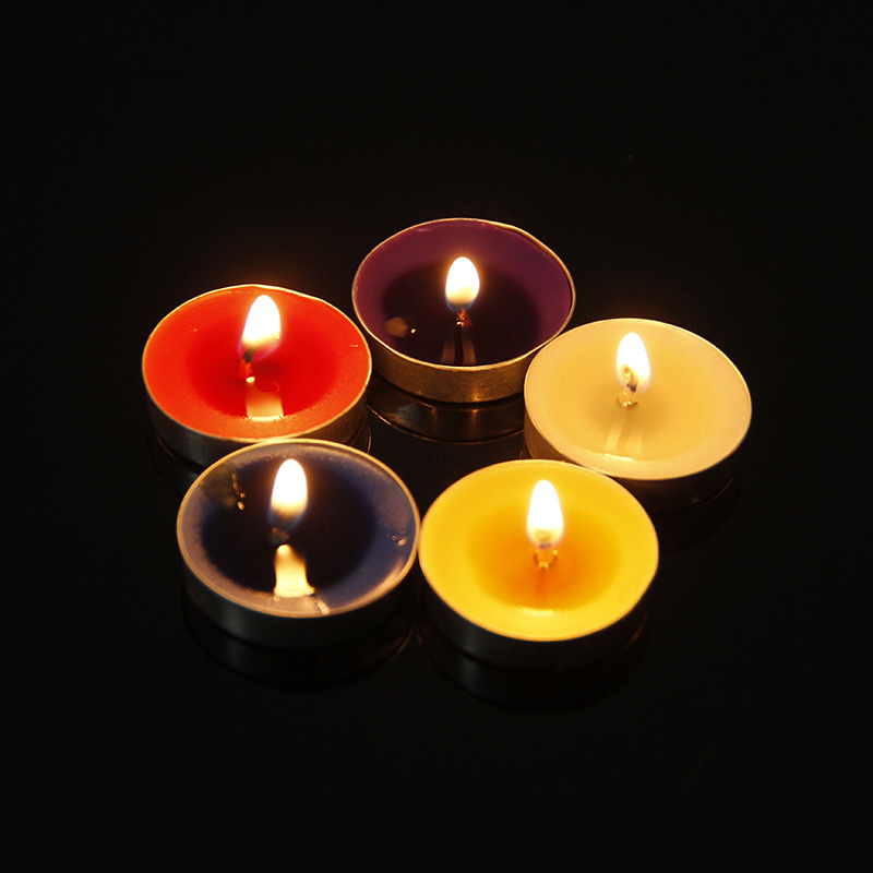 10 Grams of tea wax smokeless Aromatherapy Unburden Propose Butter circular Paraffin candle technology candle