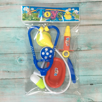 澄海厂家直批 医生玩具医具opp袋装听诊器配件小赠品早教幼儿园