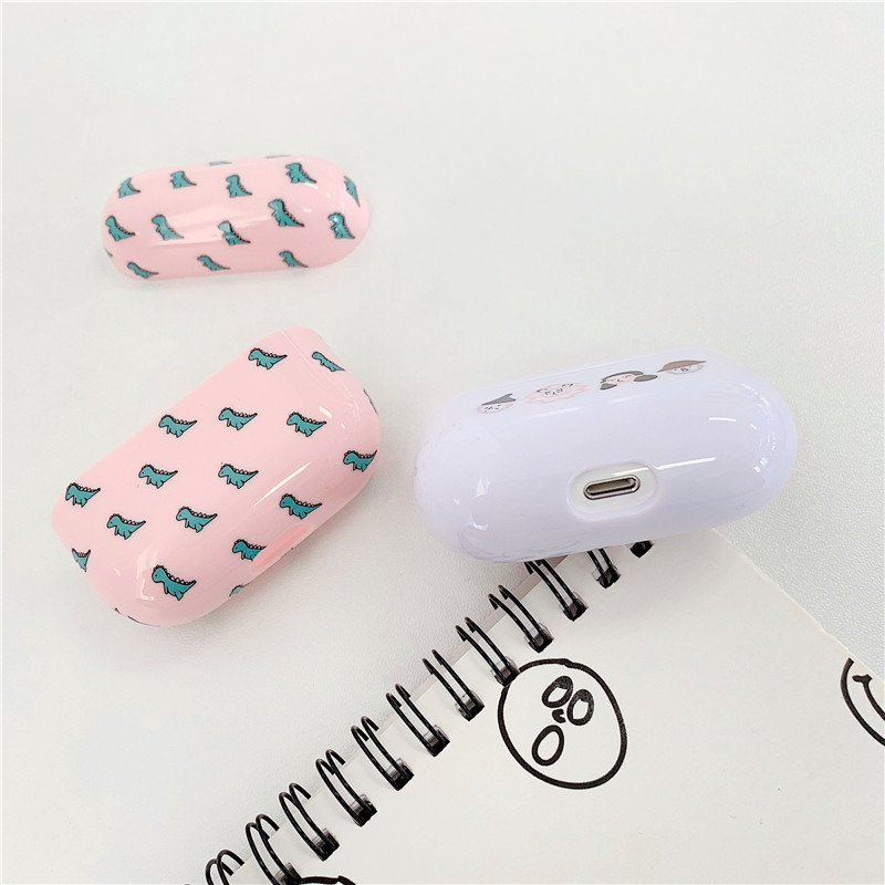 Korean Style Cute Pink Dinosaur Protective Cover Airpods Pro3 Wireless Bluetooth Headset Wholesale Nihaojewelry display picture 20