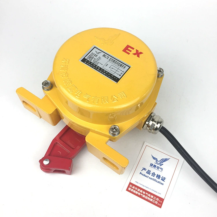 The belt machine transports explosion-proof two-way pull-rope switch BKLT2-2 BKLT2-II emergency stop accident pull line switch